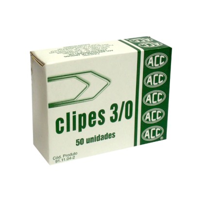 CLIP / CLIPES ACC 3/0  - GALVANIZADO - 50 UND